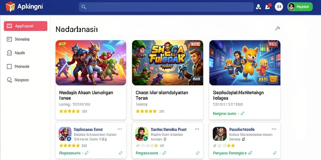 Tampilan karakter yang menarik dan penuh warna.