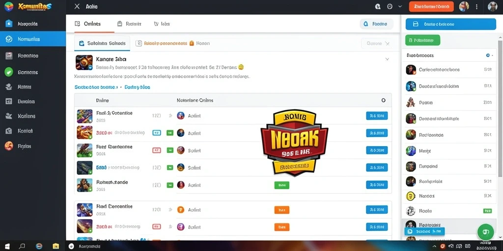 Tangkapan layar memperlihatkan tema slot yang variatif.