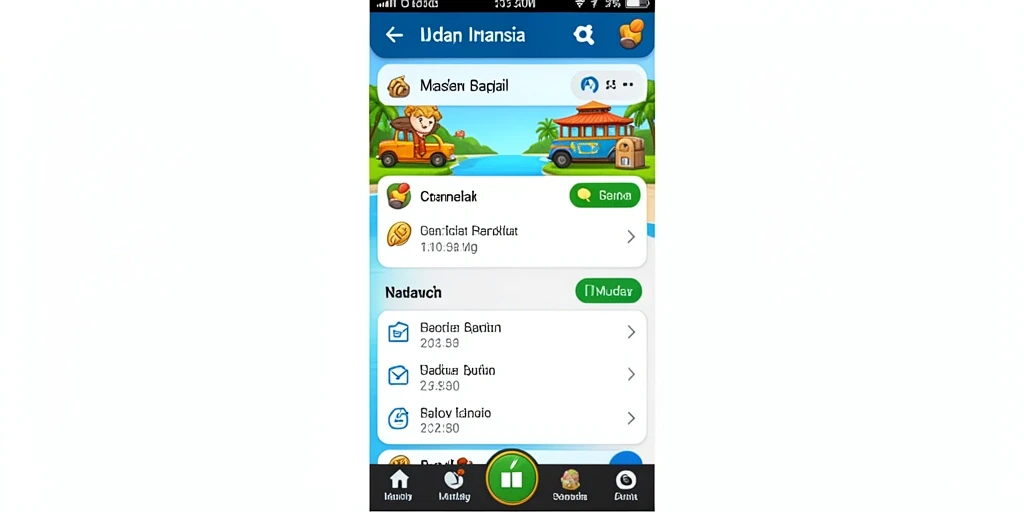 Tampilan antarmuka yang intuitif dan menarik.
