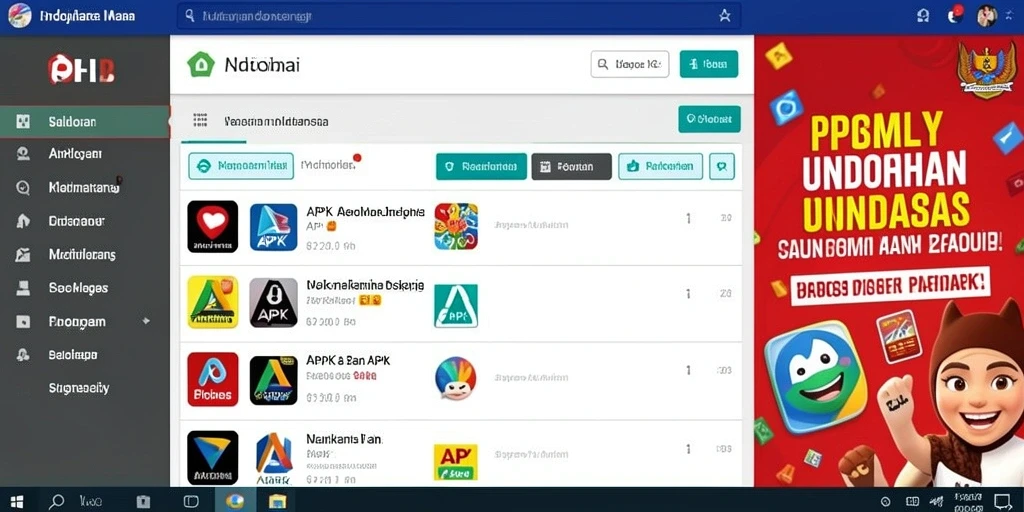 Tampilan antarmuka yang menarik dan mudah digunakan.