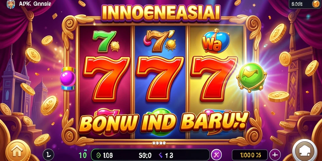 Tangkapan layar menunjukkan layar utama permainan SLOT21.