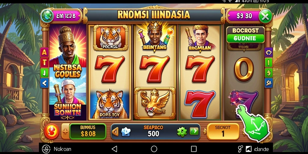 Tampilan menu utama yang menarik dan intuitif.